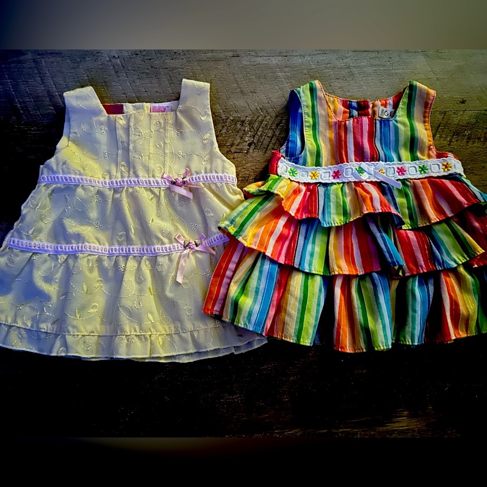 Baby girl vintage 3 piece bundle